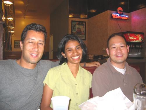 From Left: Tristan Hromick, Sri Arumugam and Ed-Chan Lizardo 