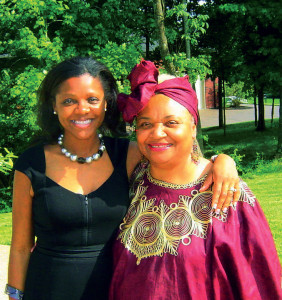 Njideka Harry with her mother, Madame Cash-Ugwuegbu 